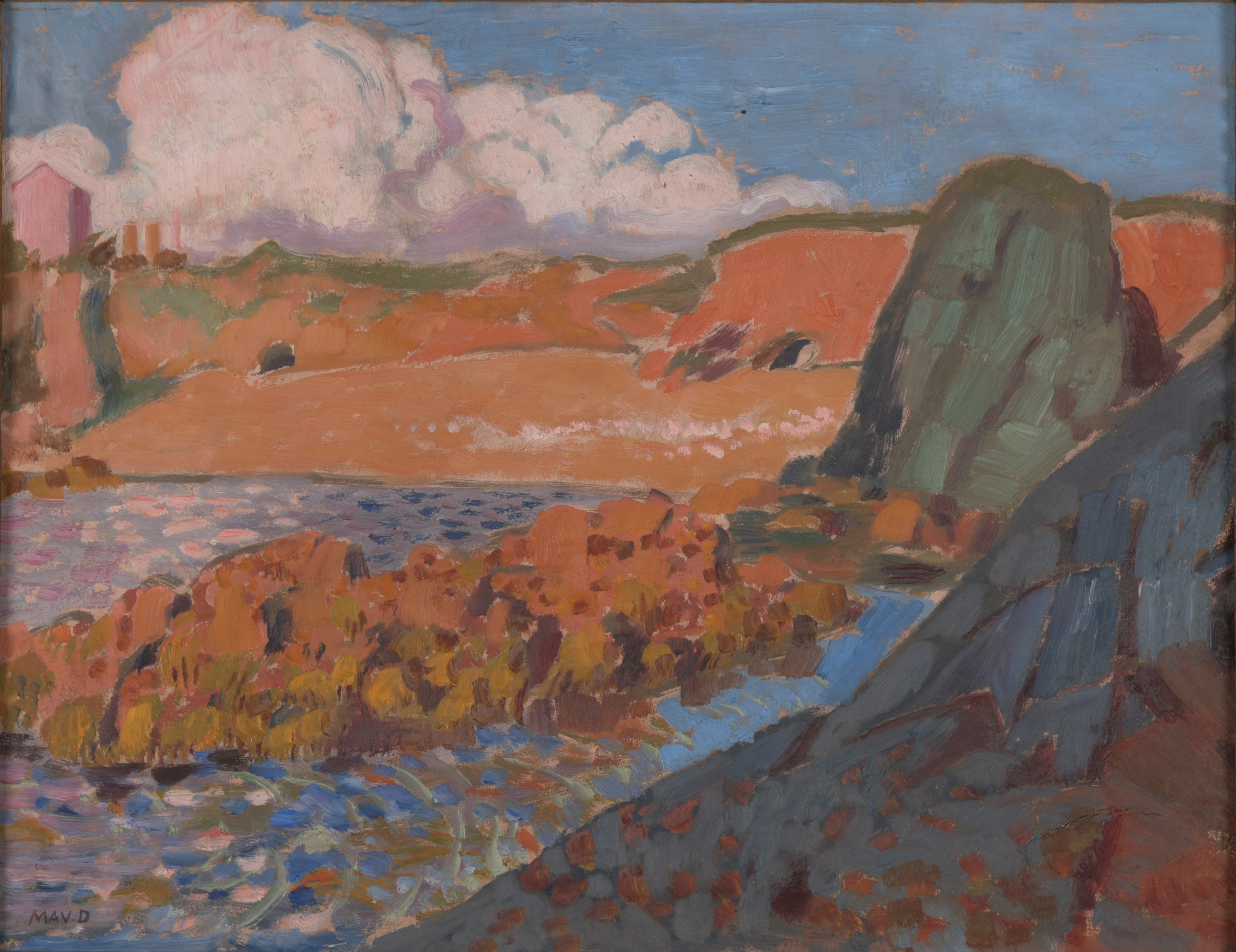 La Plage rouge - Maurice Denis - Alpha Reproduction