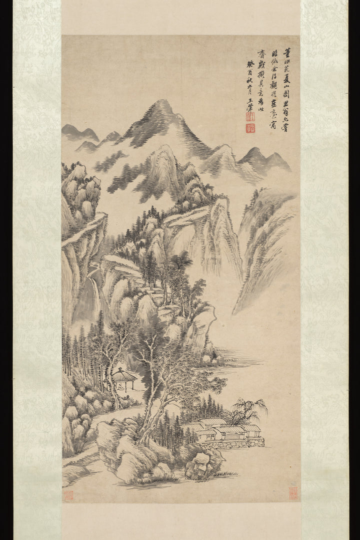Landskab - Wang Hui