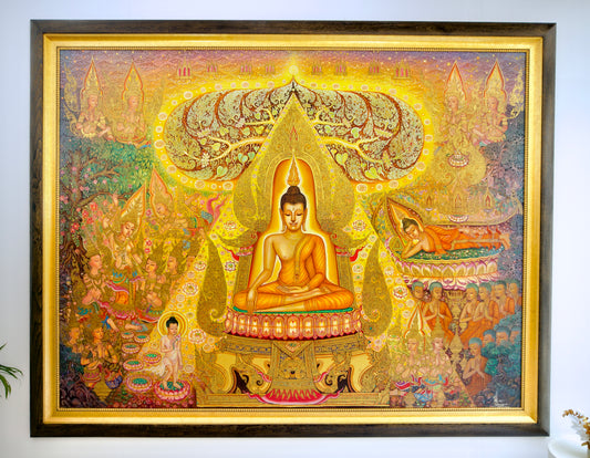 Buddhas Liv – Siwakorn | 240 x 180 cm