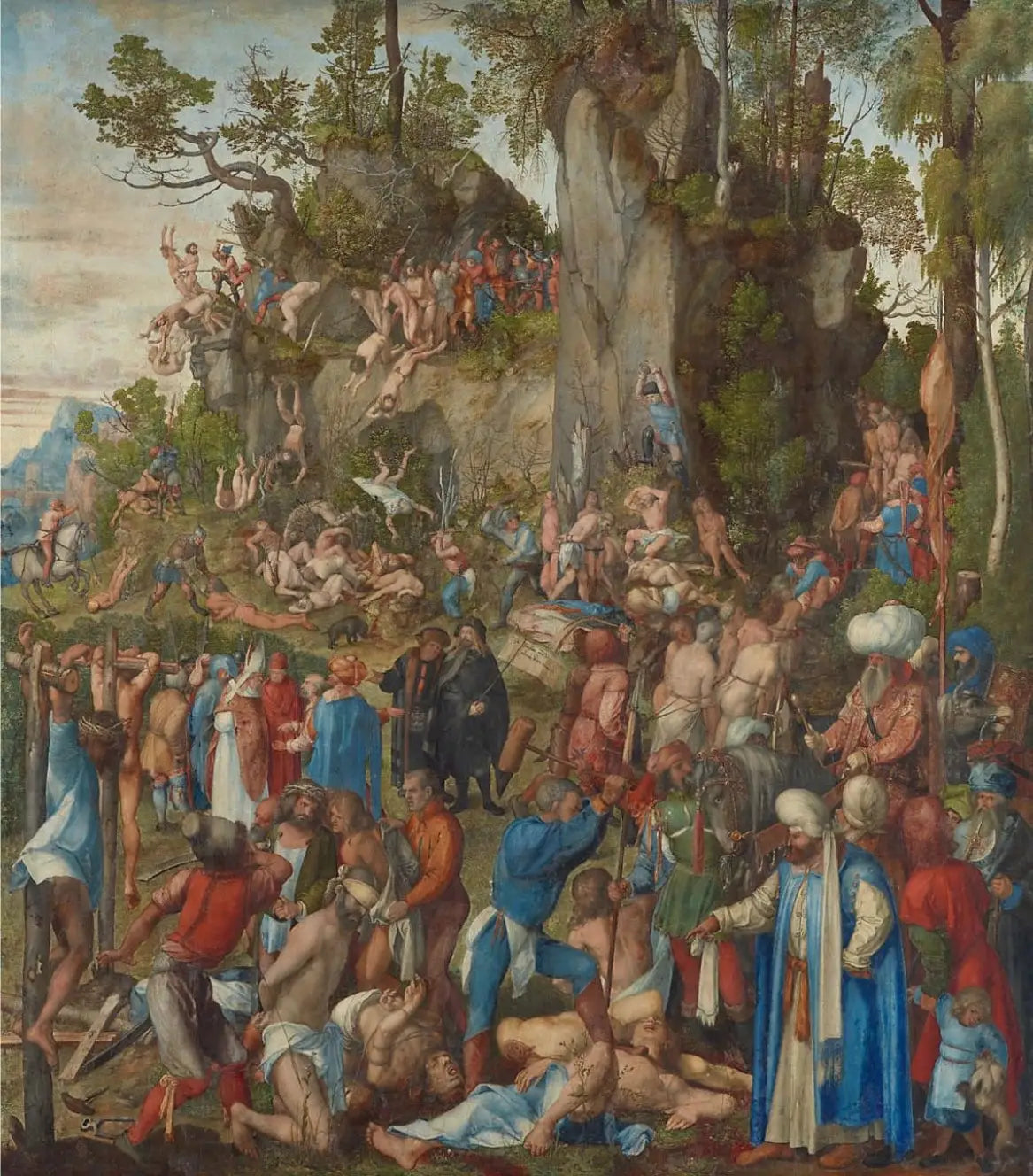 retable des dix mille martyrs - Albrecht Dürer - Alpha Reproduction