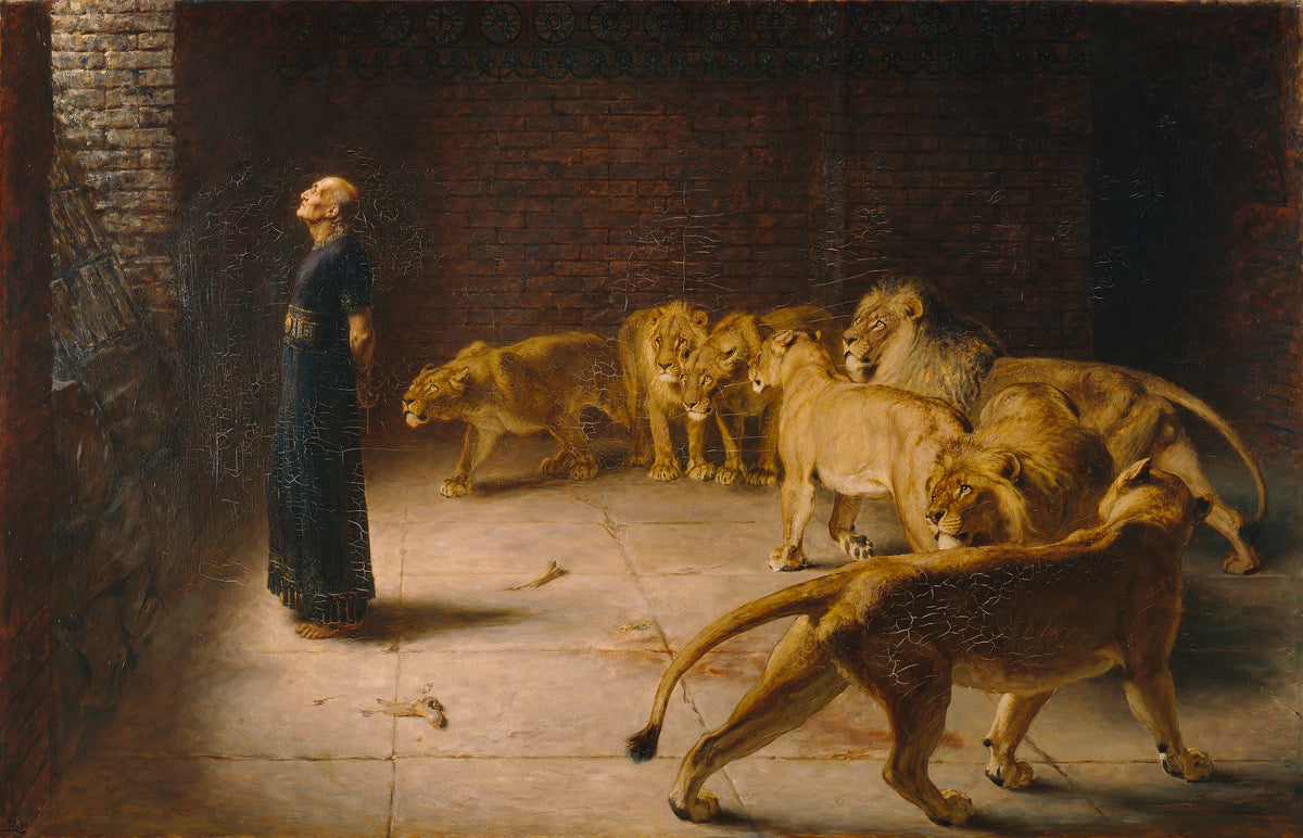 La réponse de Daniel au roi - Briton Rivière