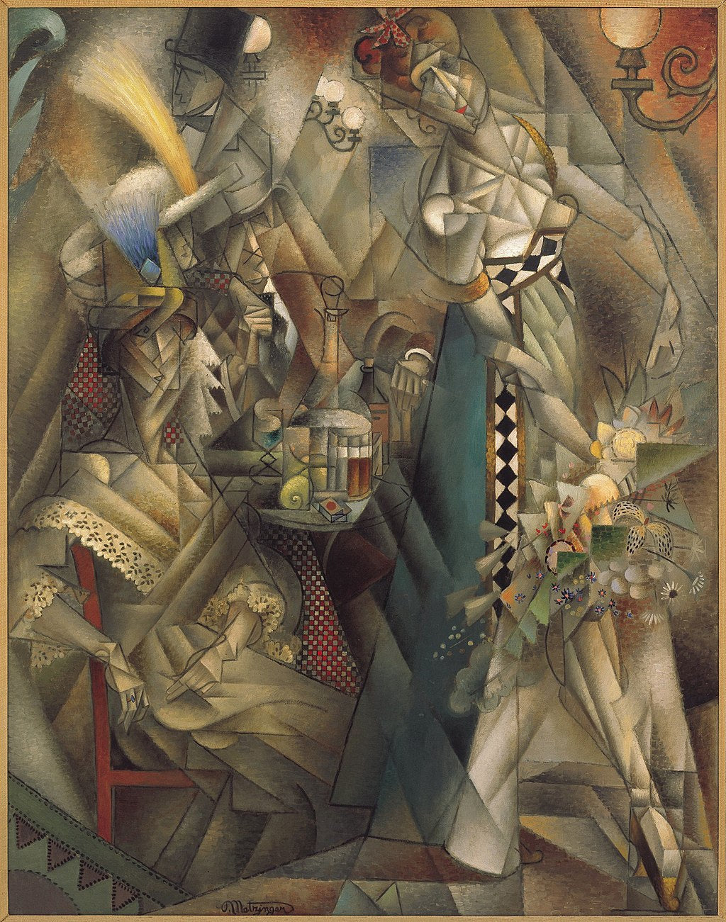 Danserinde på café – Jean Metzinger