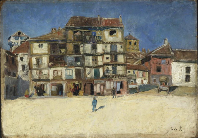 Segovia-pladsen - Dari��o de Regoyos