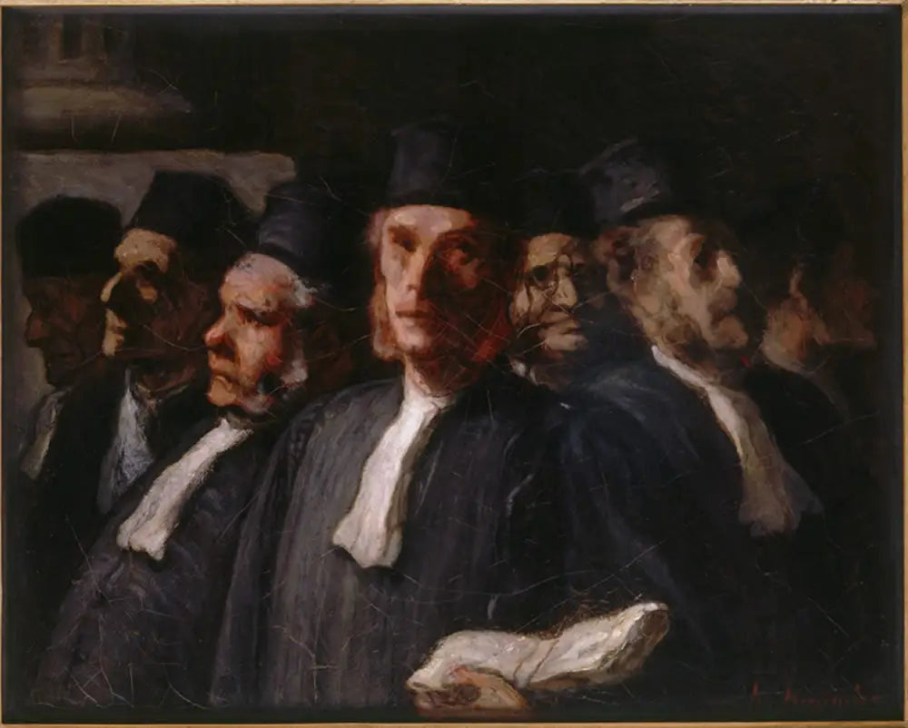 Les Avocats - Honoré Daumier - Alpha Reproduction