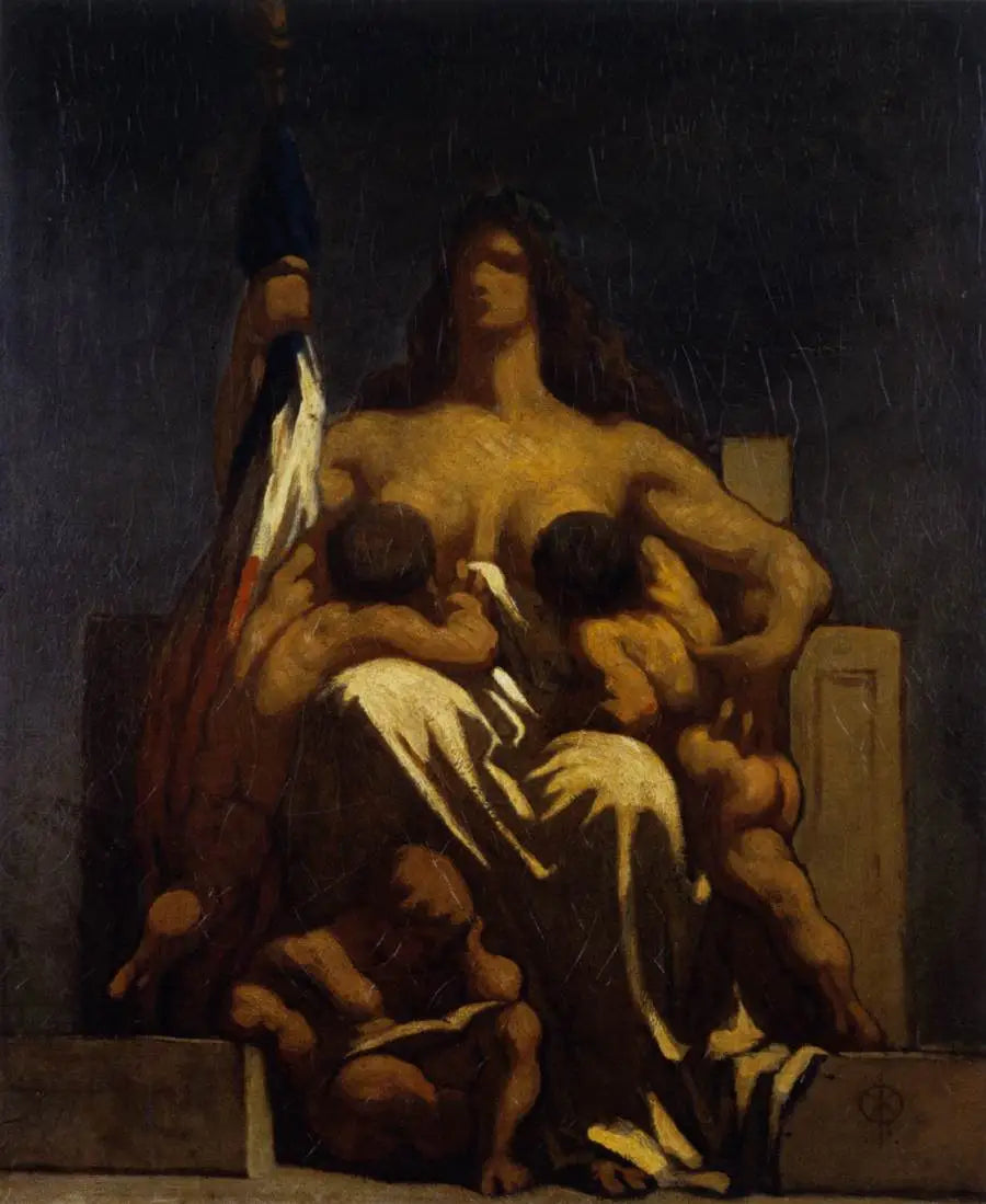 La République - Honoré Daumier - Alpha Reproduction