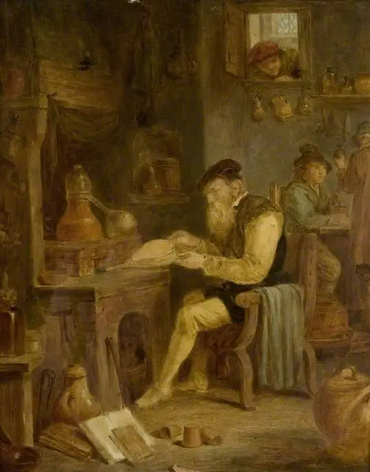 L’Alchimiste - David Teniers le Jeune - Alpha Reproduction