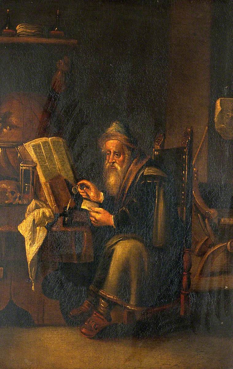Une lecture philosophique - David Teniers le Jeune