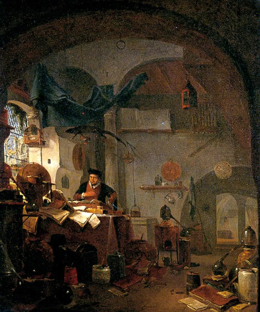 L’Alchimiste - David Teniers le Jeune - Alpha Reproduction