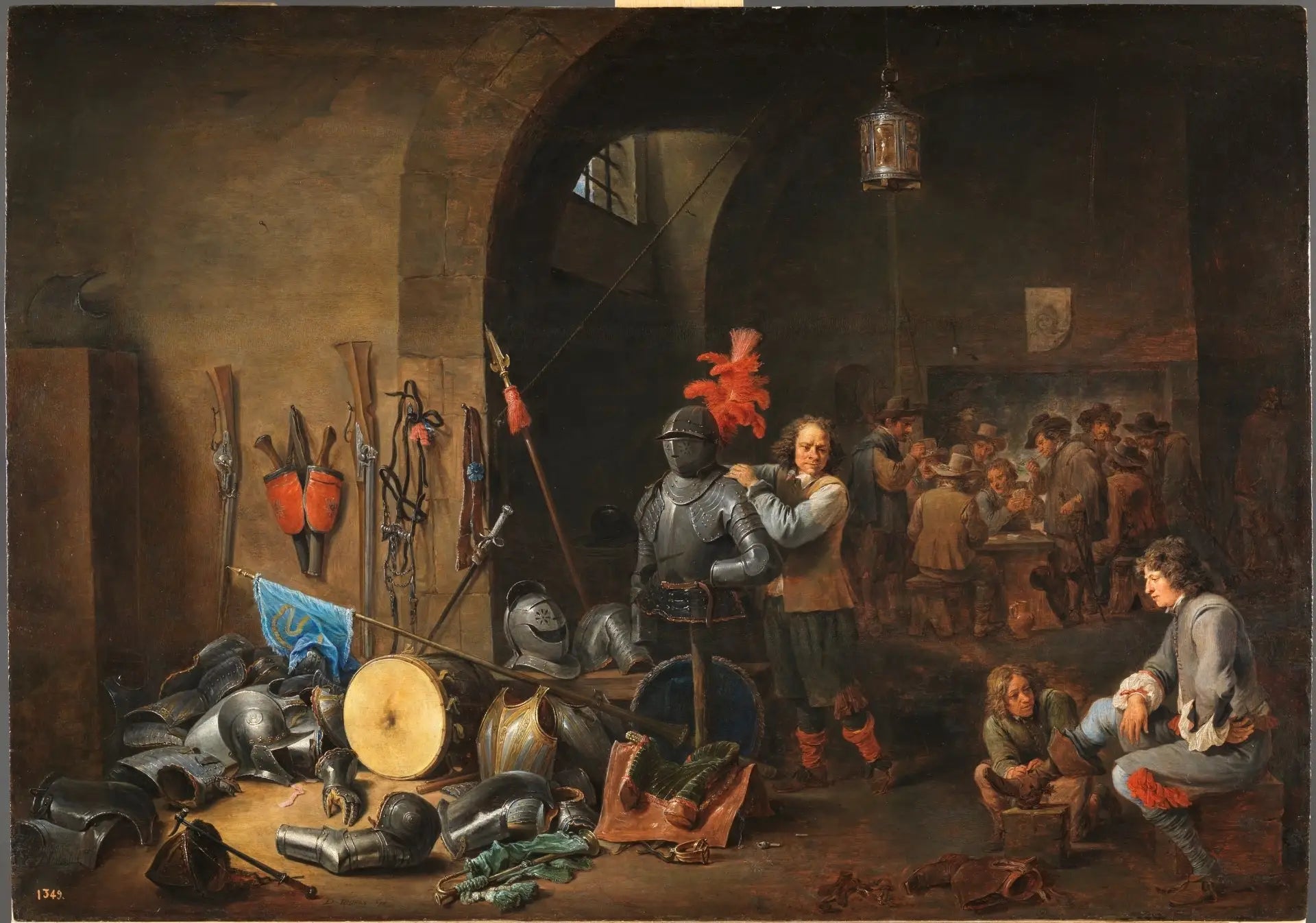 Le Bivouac - David Teniers le Jeune - Alpha Reproduction