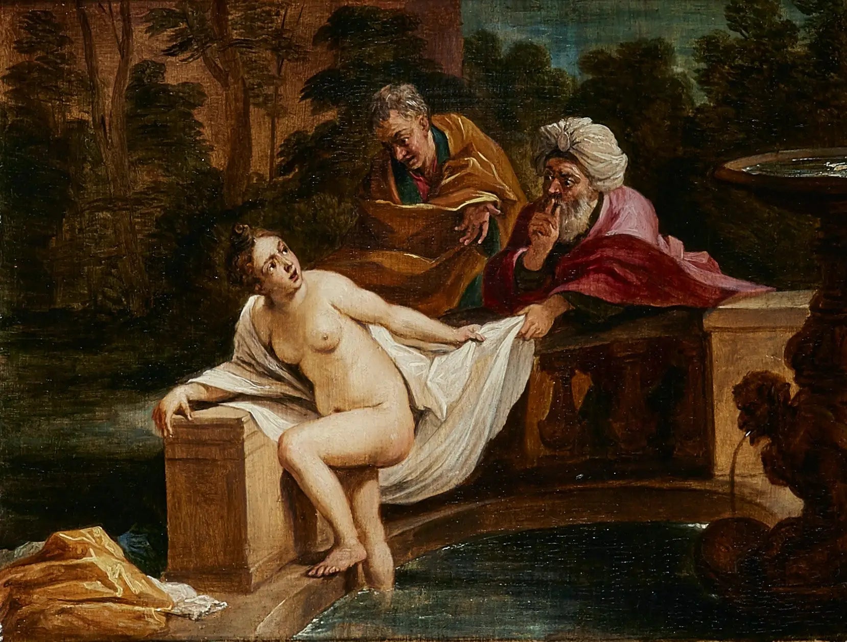 Suzanne et les vieillards - David Teniers le Jeune - Alpha Reproduction