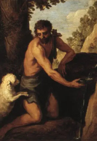 Saint Jean-Baptiste - David Teniers le Jeune - Alpha Reproduction