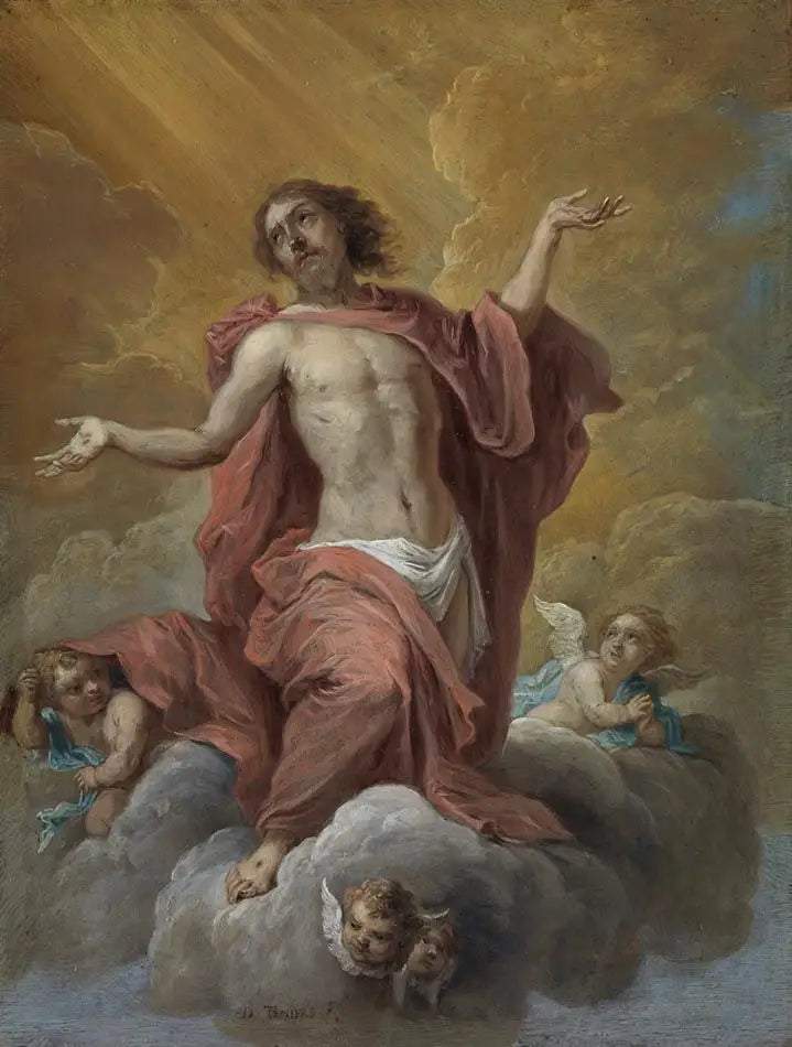 Les quinze secrets du rosaire: l’ascension du Christ - David Teniers le Jeune - Alpha Reproduction