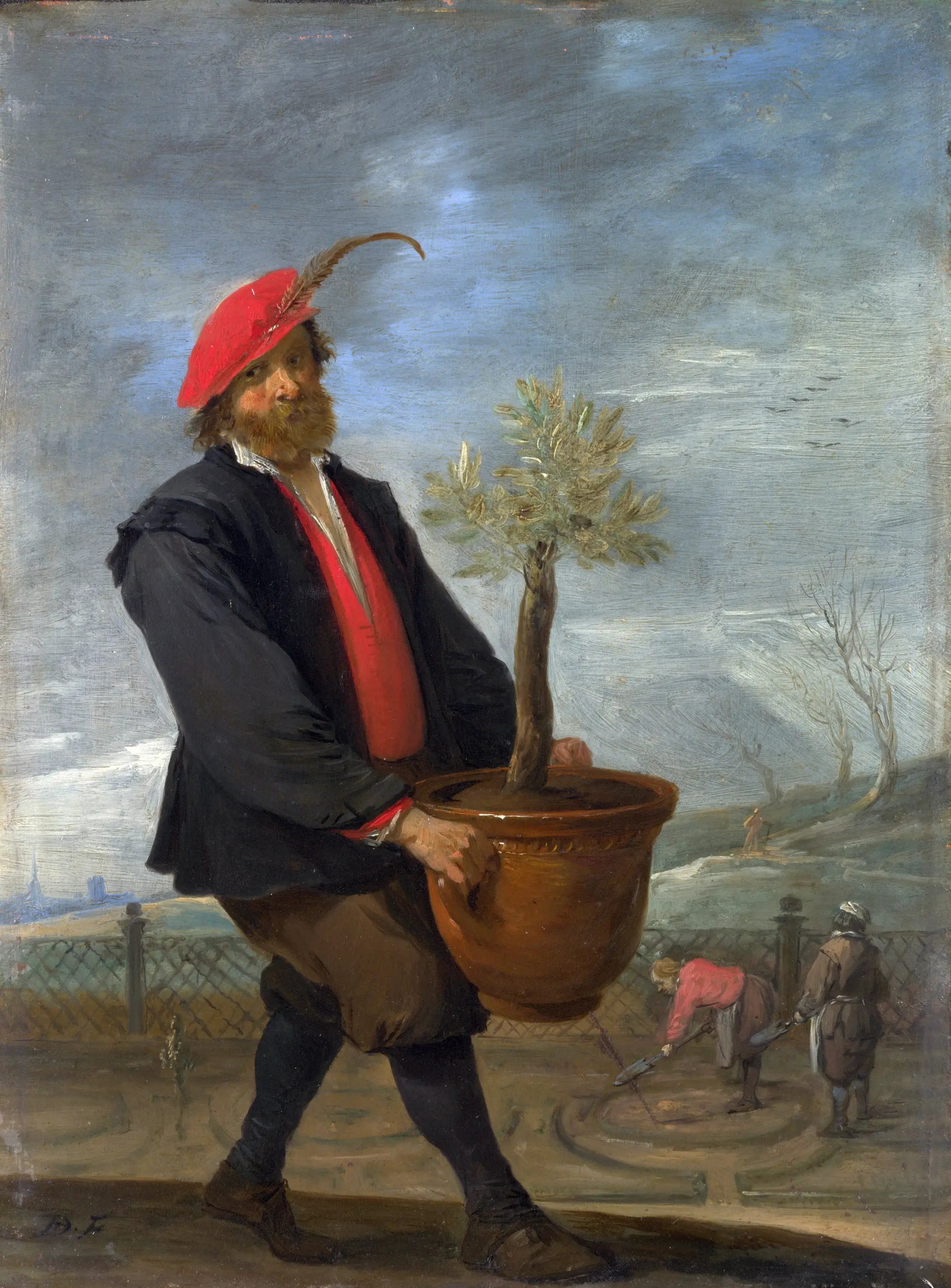 Printemps - David Teniers le Jeune - Alpha Reproduction