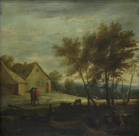 Environs du village - David Teniers le Jeune - Alpha Reproduction
