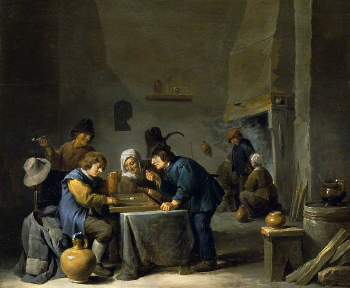 Joueurs de Trictrac - David Teniers le Jeune