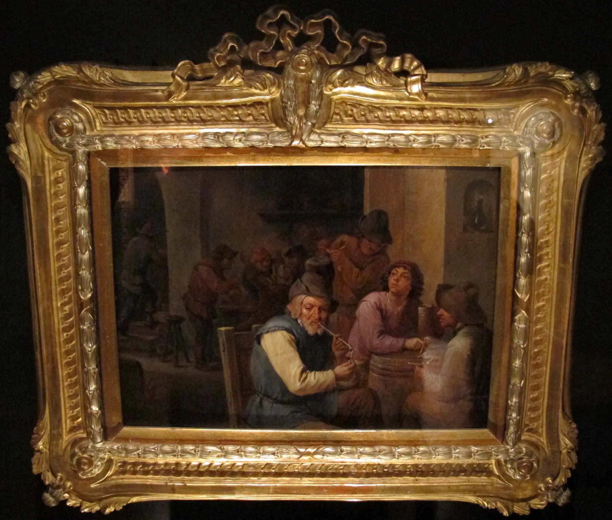 Pub de campagne hollandais - David Teniers le Jeune - Alpha Reproduction