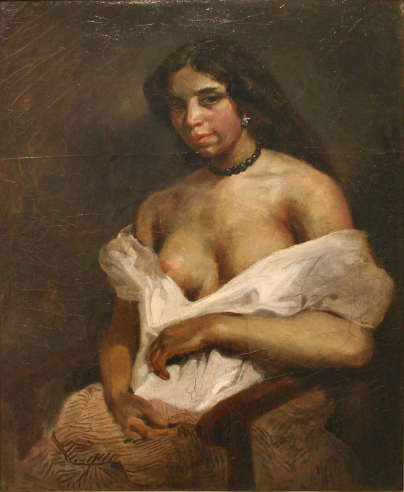Aline mulatten - Eugène Delacroix