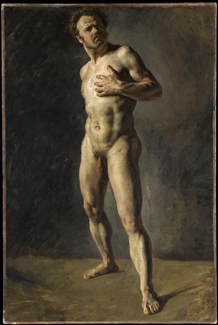 Reproduction du tableau « Le Polonais - Eugène Delacroix » par Alpha Reproduction en peinture à l’huile