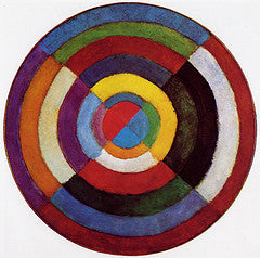 Reproduction du tableau « Disque simultané - Robert Delaunay » par Alpha Reproduction en peinture à l’huile