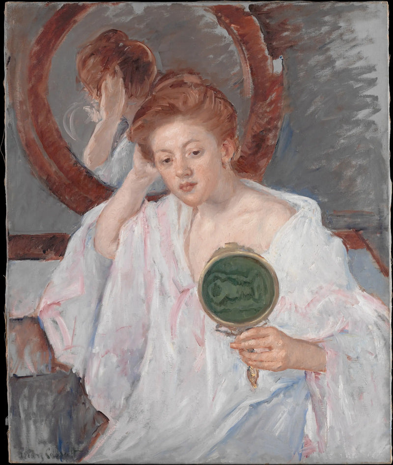 Denise ved sin frisør - Mary Cassatt