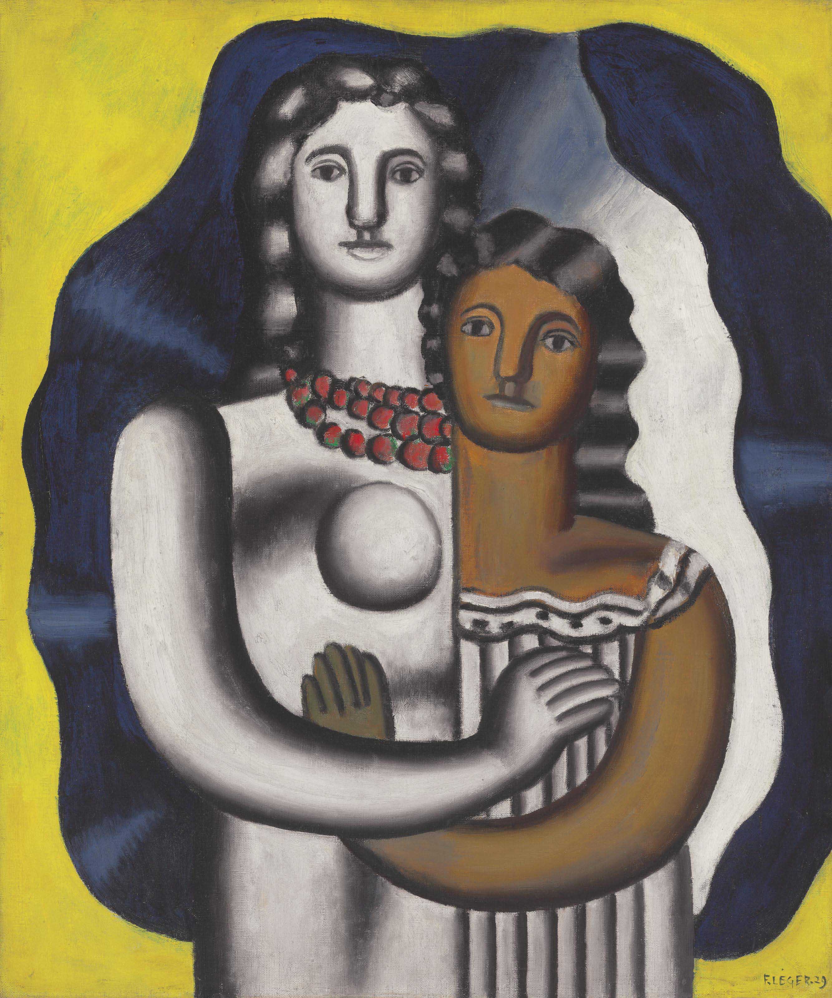 Deux figures - Fernand Léger