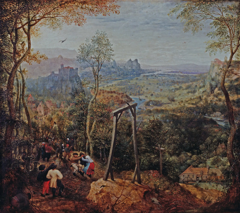 Skaden på Galgen - Pieter Brueghel den Ældre
