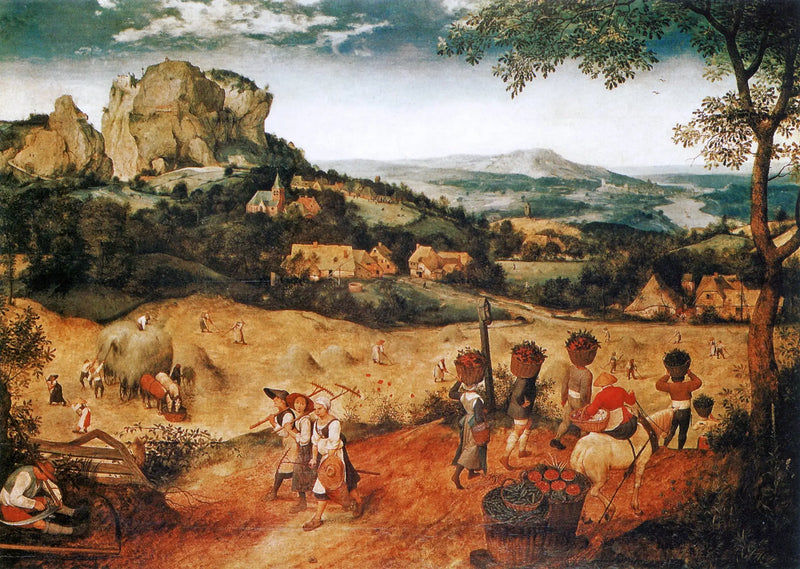 Høsten - Pieter Brueghel den Ældre