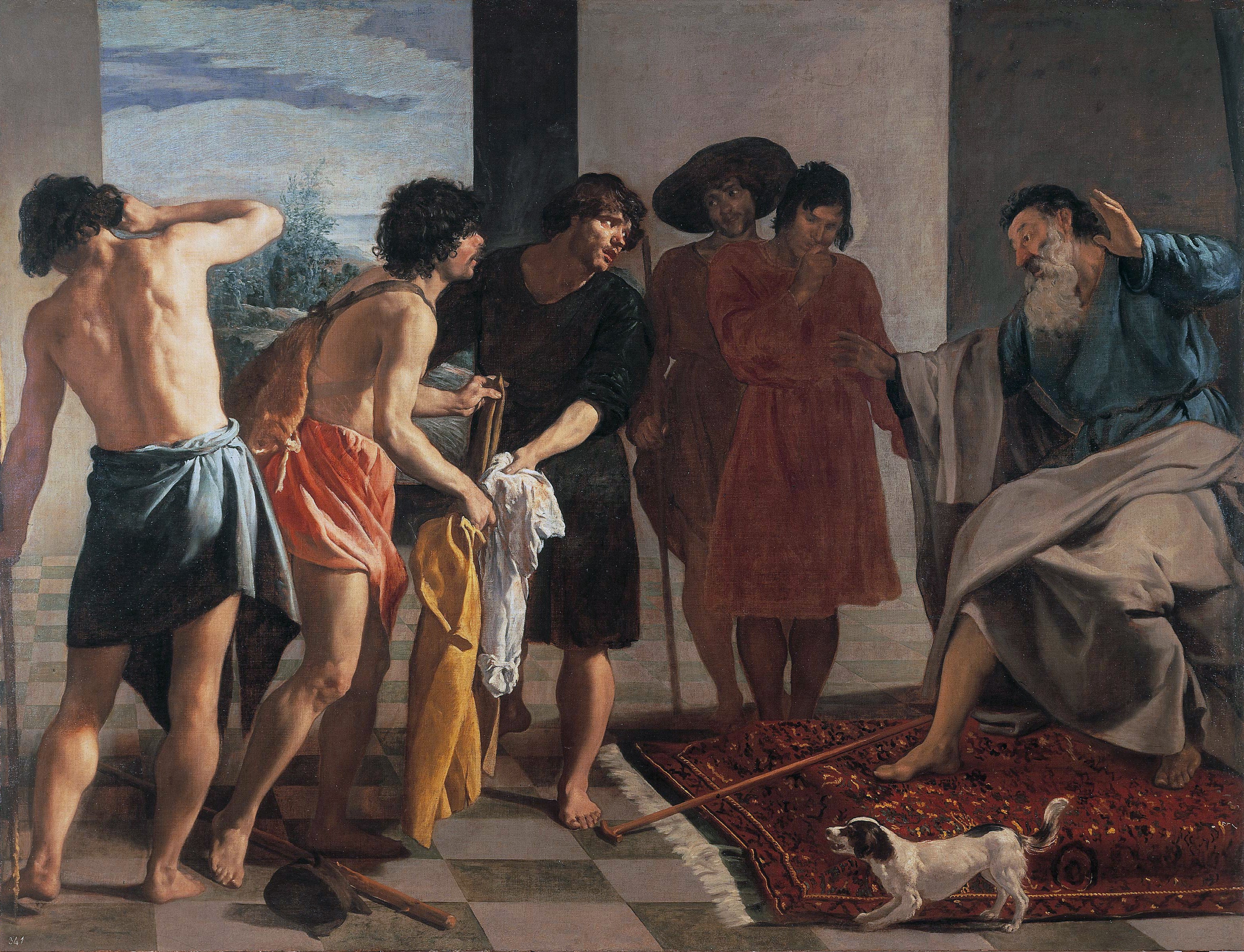 La Tunique de Joseph - Diego Velázquez