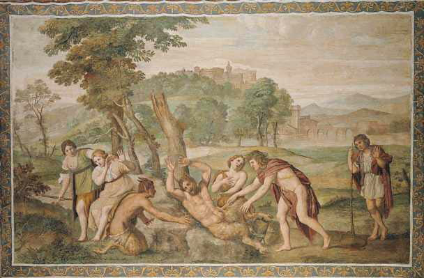 Marsyas' afskæring - Domenichino