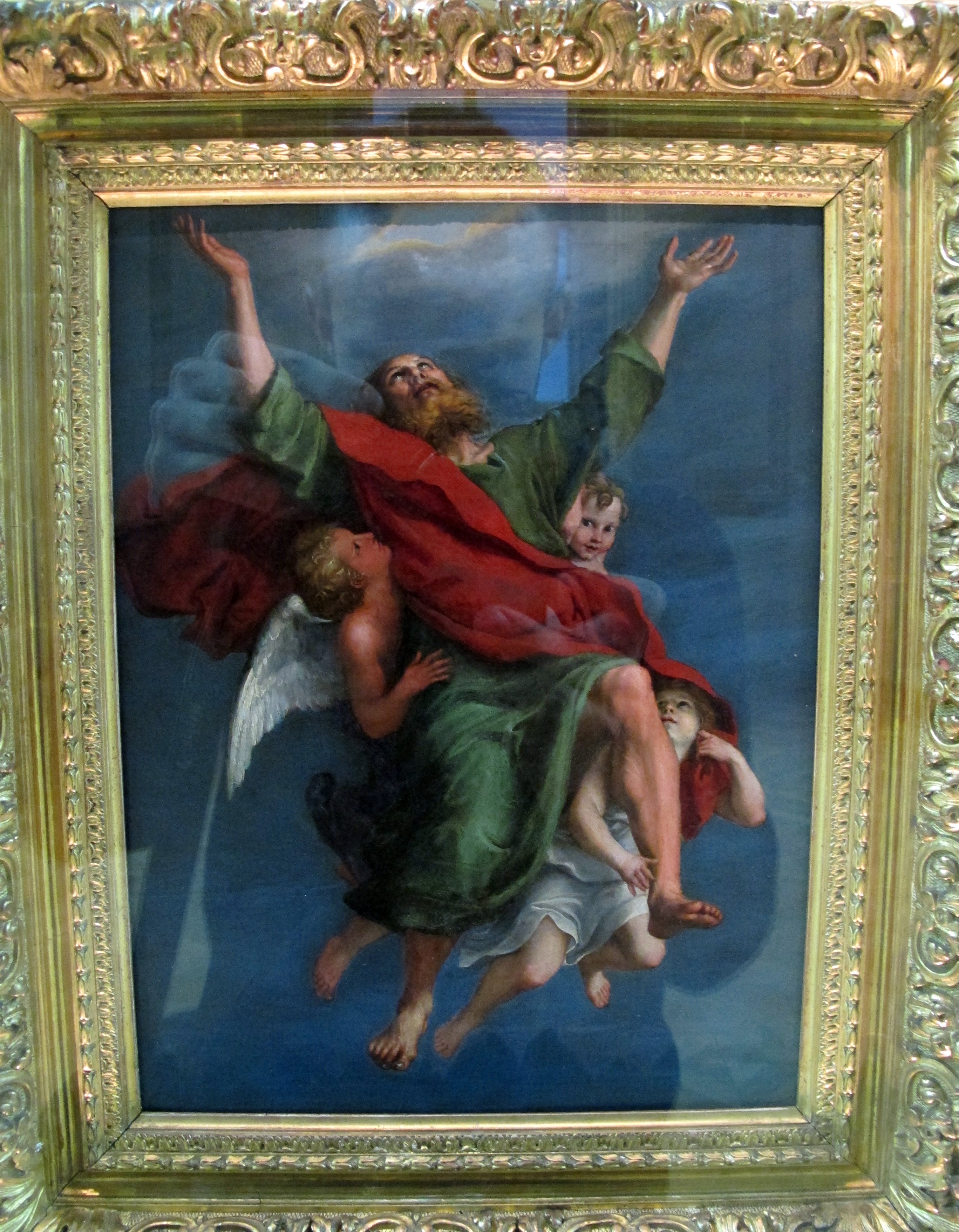 Le Ravissement de saint Paul - Domenichino - Alpha Reproduction