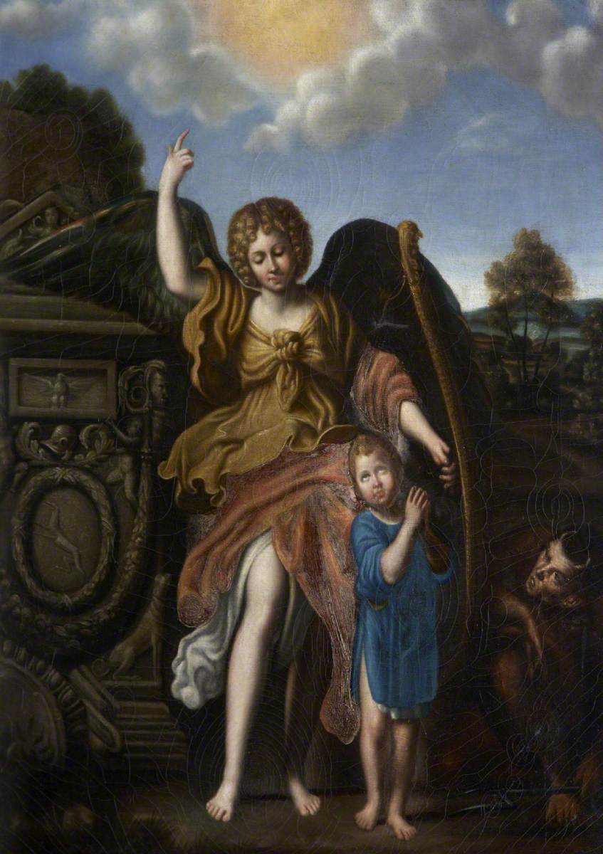L’ange gardien - Domenichino - Alpha Reproduction
