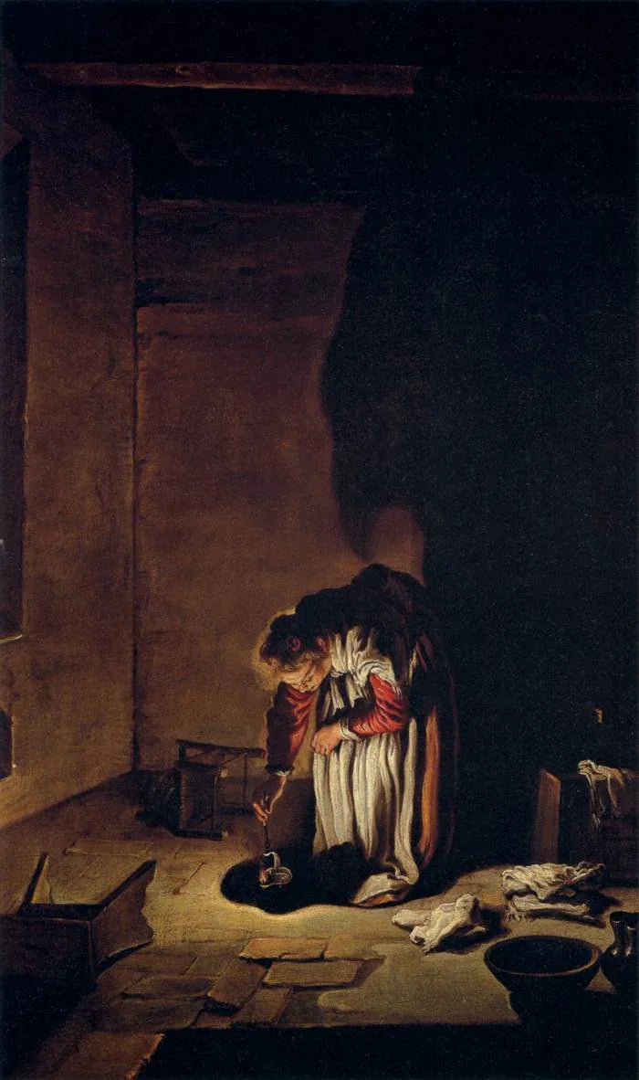 Parabole de la drachme perdue - Domenico Fetti image 1 tableau peint à l’huile sur toile