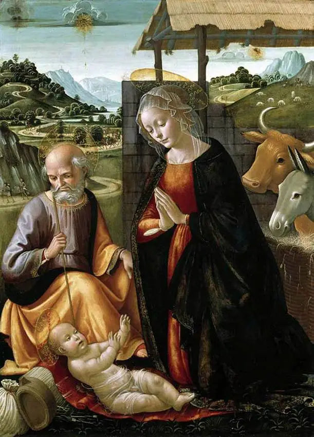 Nativité - Domenico Ghirlandaio - Alpha Reproduction