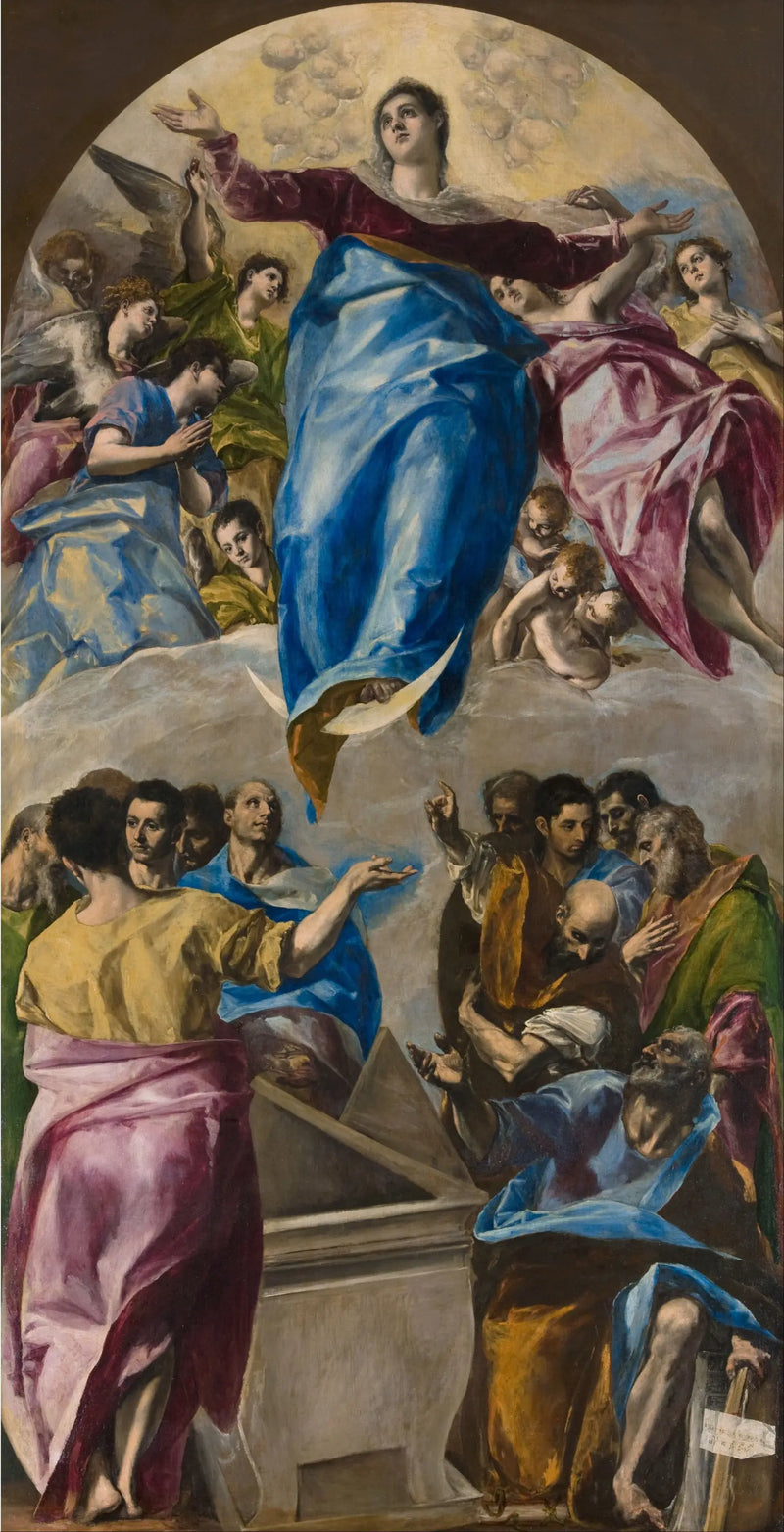 Jomfru Marias Himmelfart - El Greco