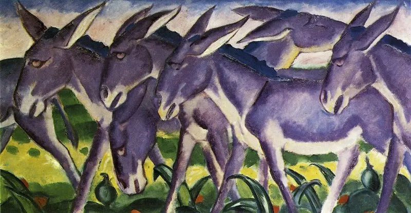 Æseldæk - Franz Marc