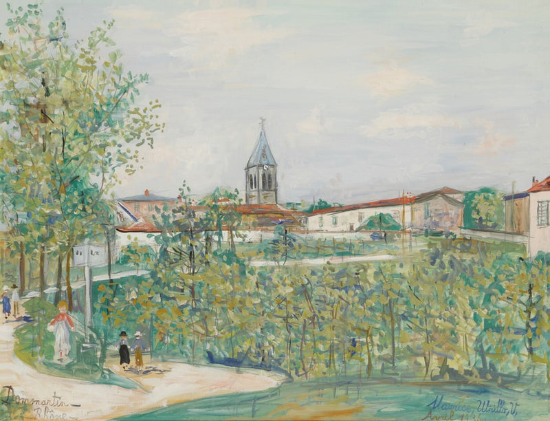 Donmartin-Rhône (1936) - Maurice Utrillo