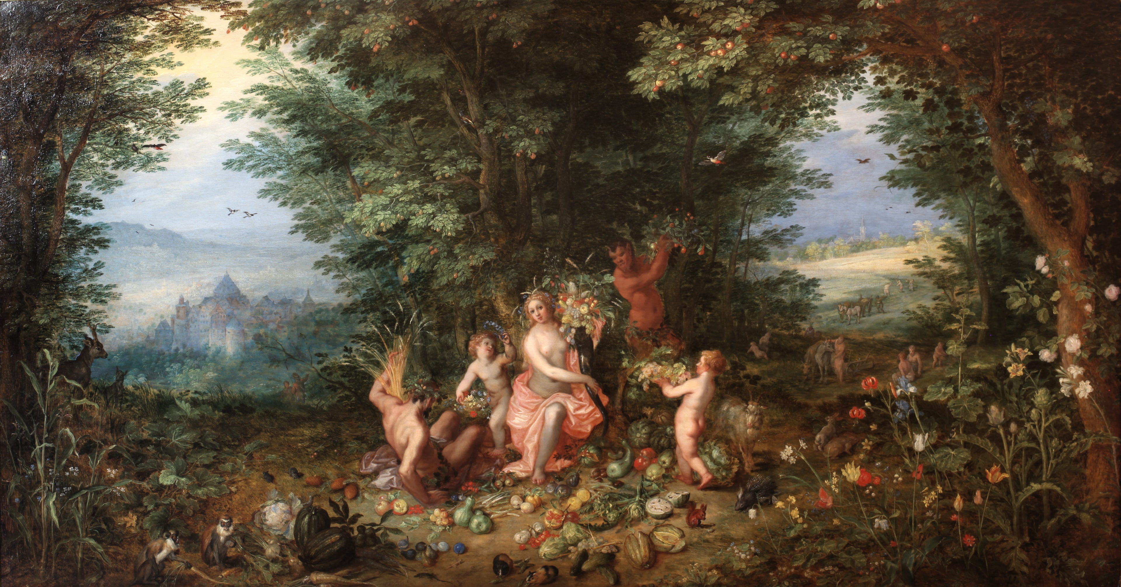 La Terre - Jan Brueghel l'Ancien