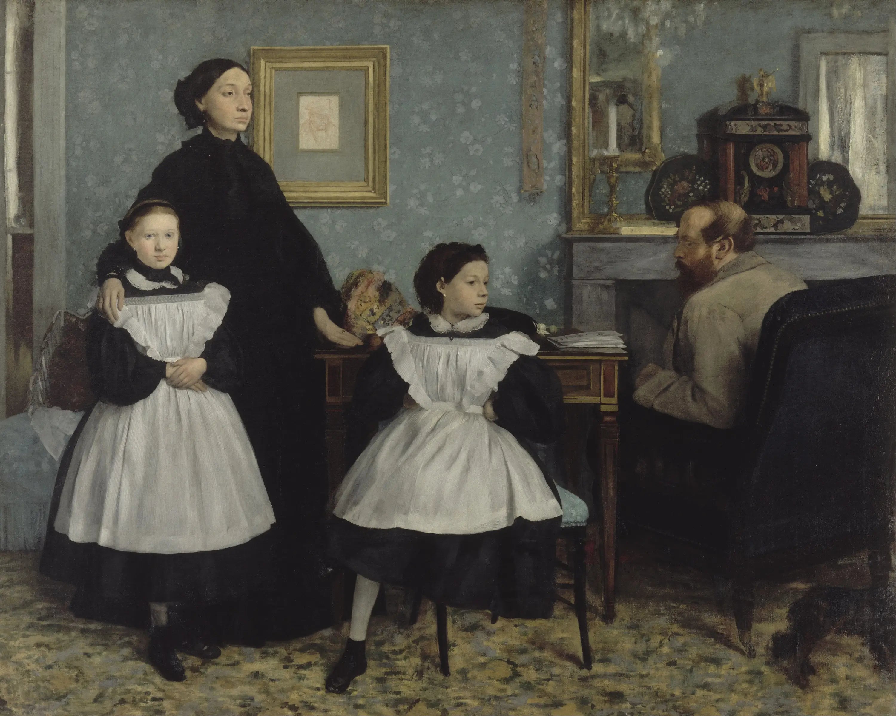 Reproduction du tableau « La Famille Bellelli - Edgar Degas » par Alpha Reproduction en peinture à l’huile