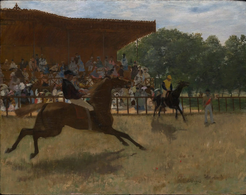 Den falske start - Edgar Degas