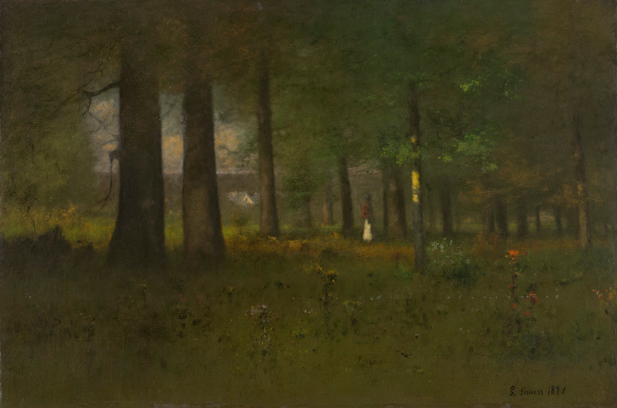 Bord de la forêt - George Inness