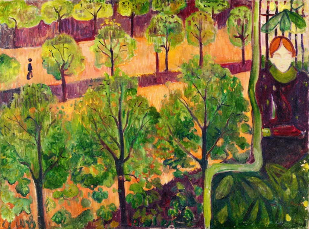 Reproduction du tableau « boulevard à Paris - Edvard Munch » par Alpha Reproduction en peinture à l’huile