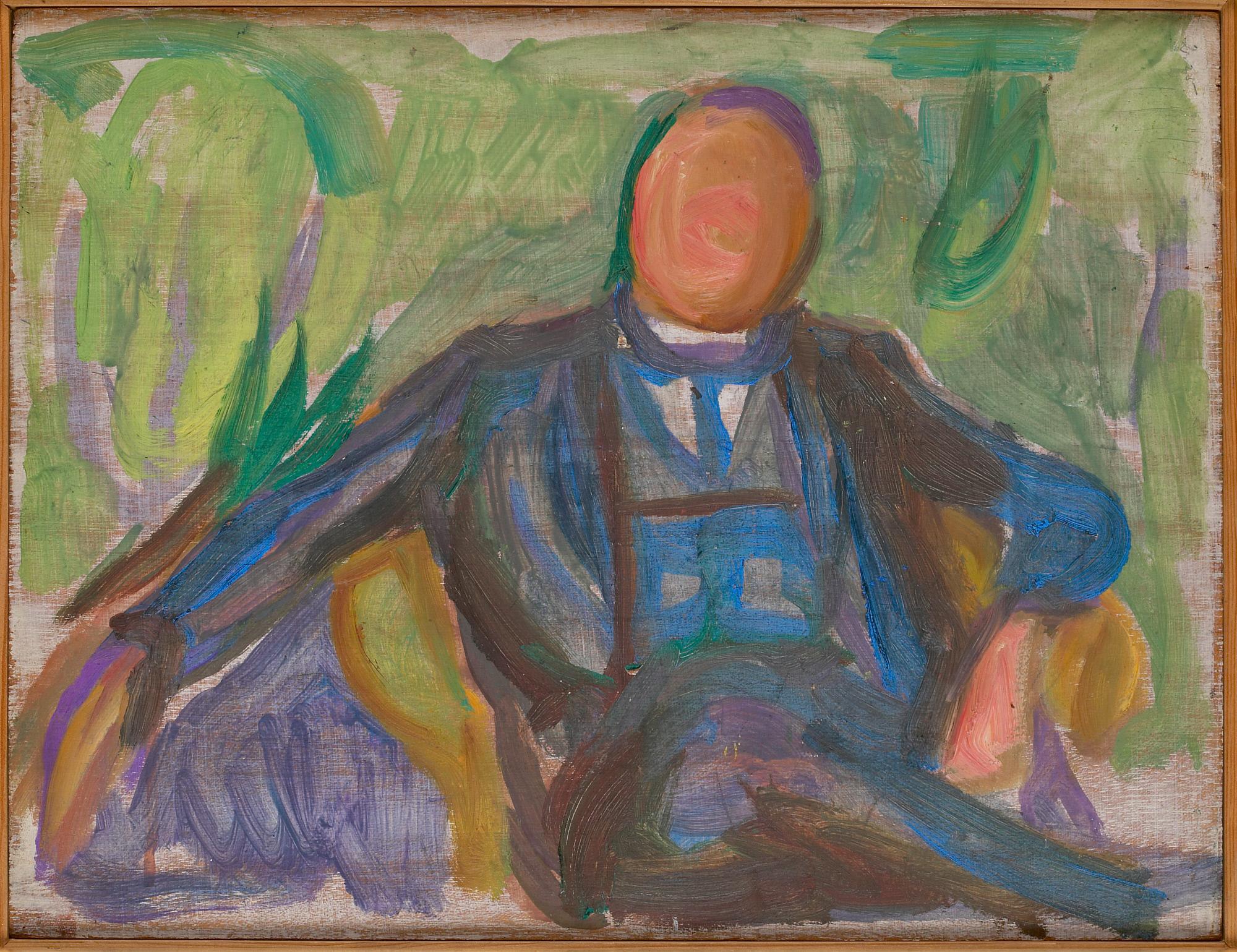 Reproduction du tableau « Heinrich C. Hudtwalcker - Edvard Munch » par Alpha Reproduction en peinture à l’huile
