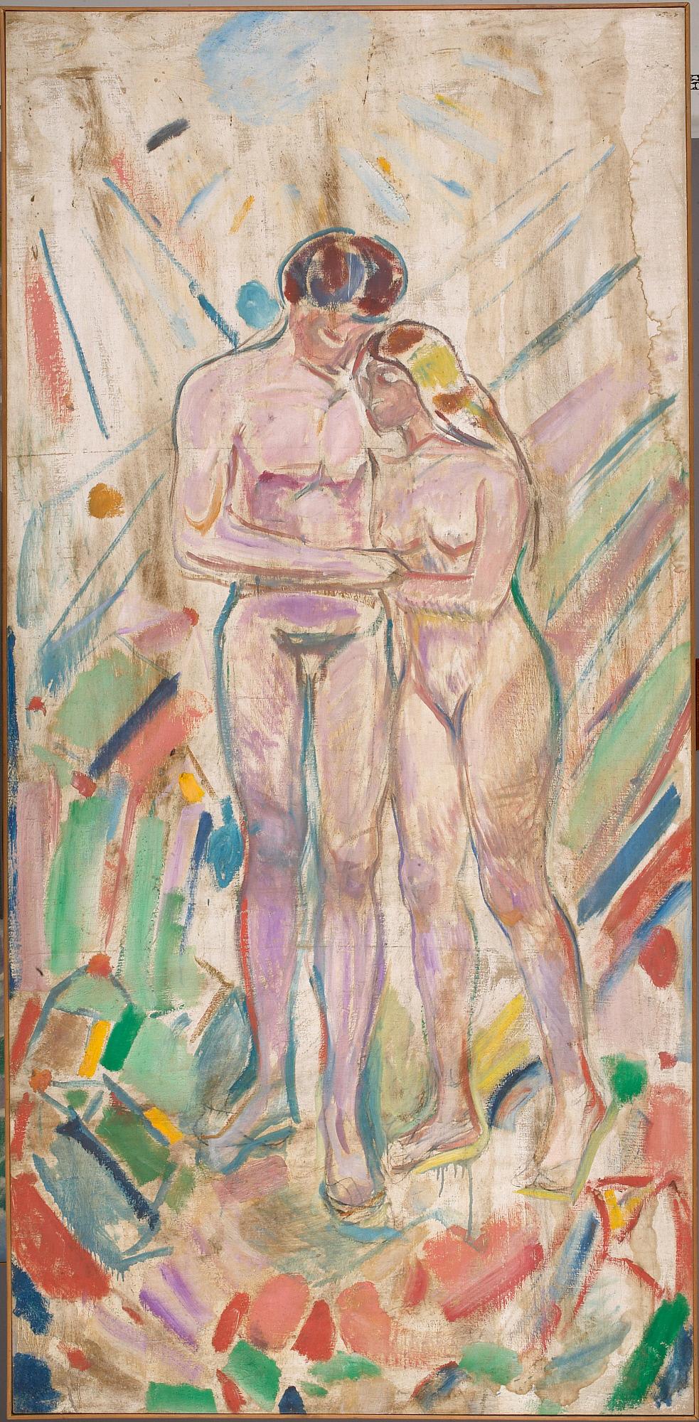 Reproduction du tableau « Nouveaux Rayons - Edvard Munch » par Alpha Reproduction en peinture à l’huile