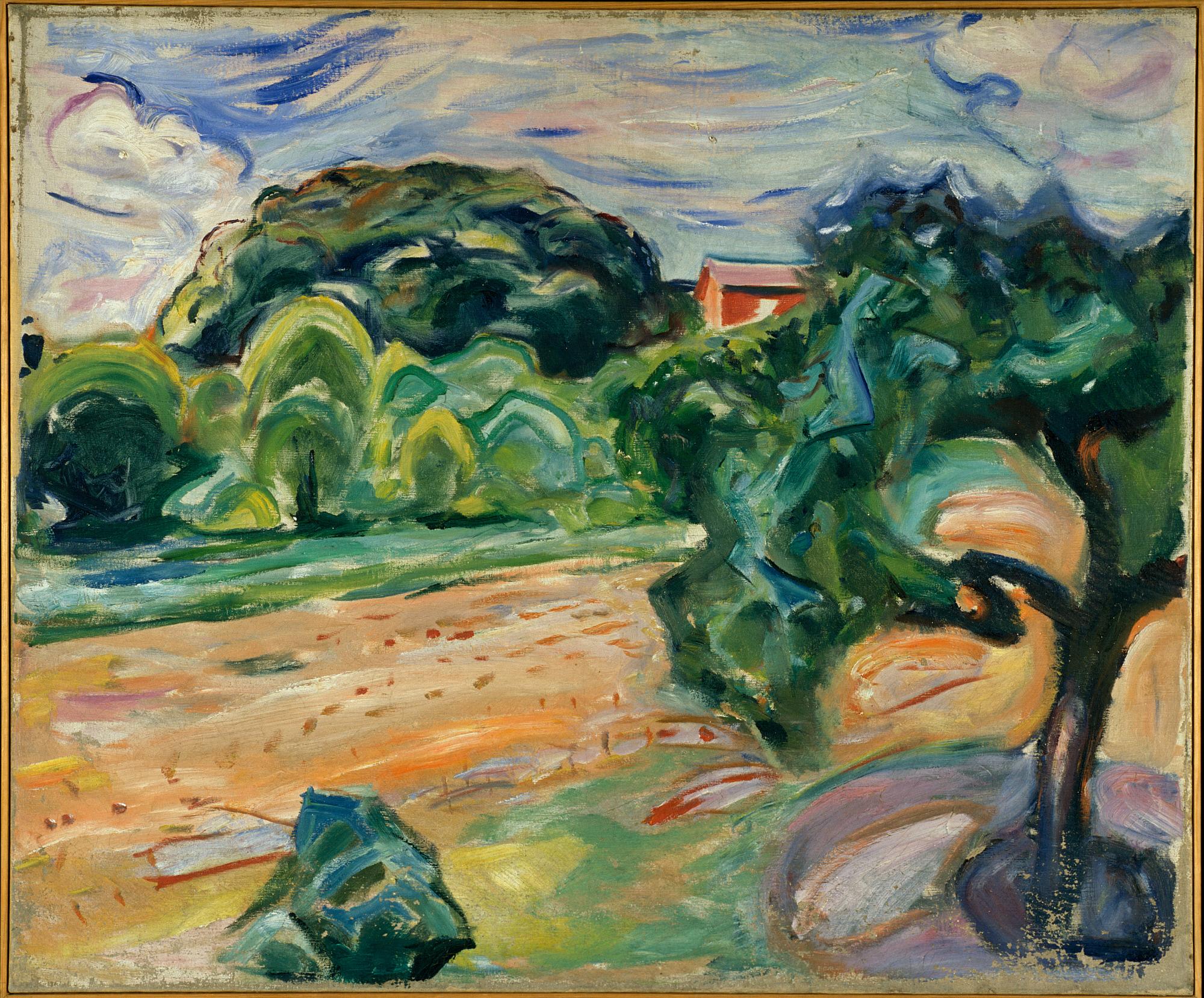 Reproduction du tableau « Été à Ekely - Edvard Munch » par Alpha Reproduction en peinture à l’huile