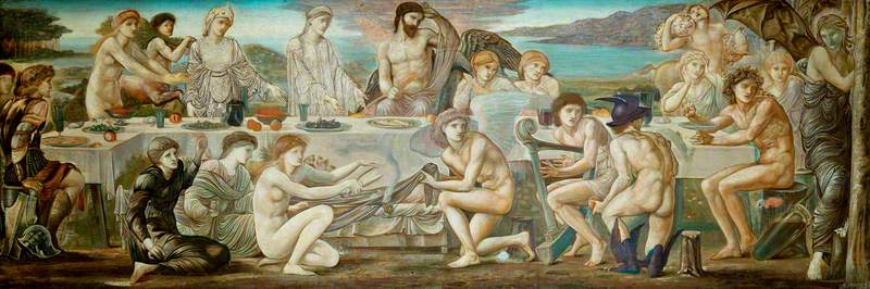 La fête de Pélée - Edward Burne-Jones - Alpha Reproduction