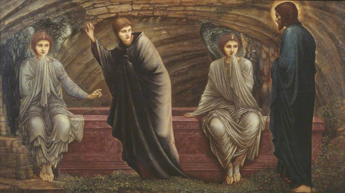 Le matin de la résurrection - Edward Burne-Jones - Alpha Reproduction