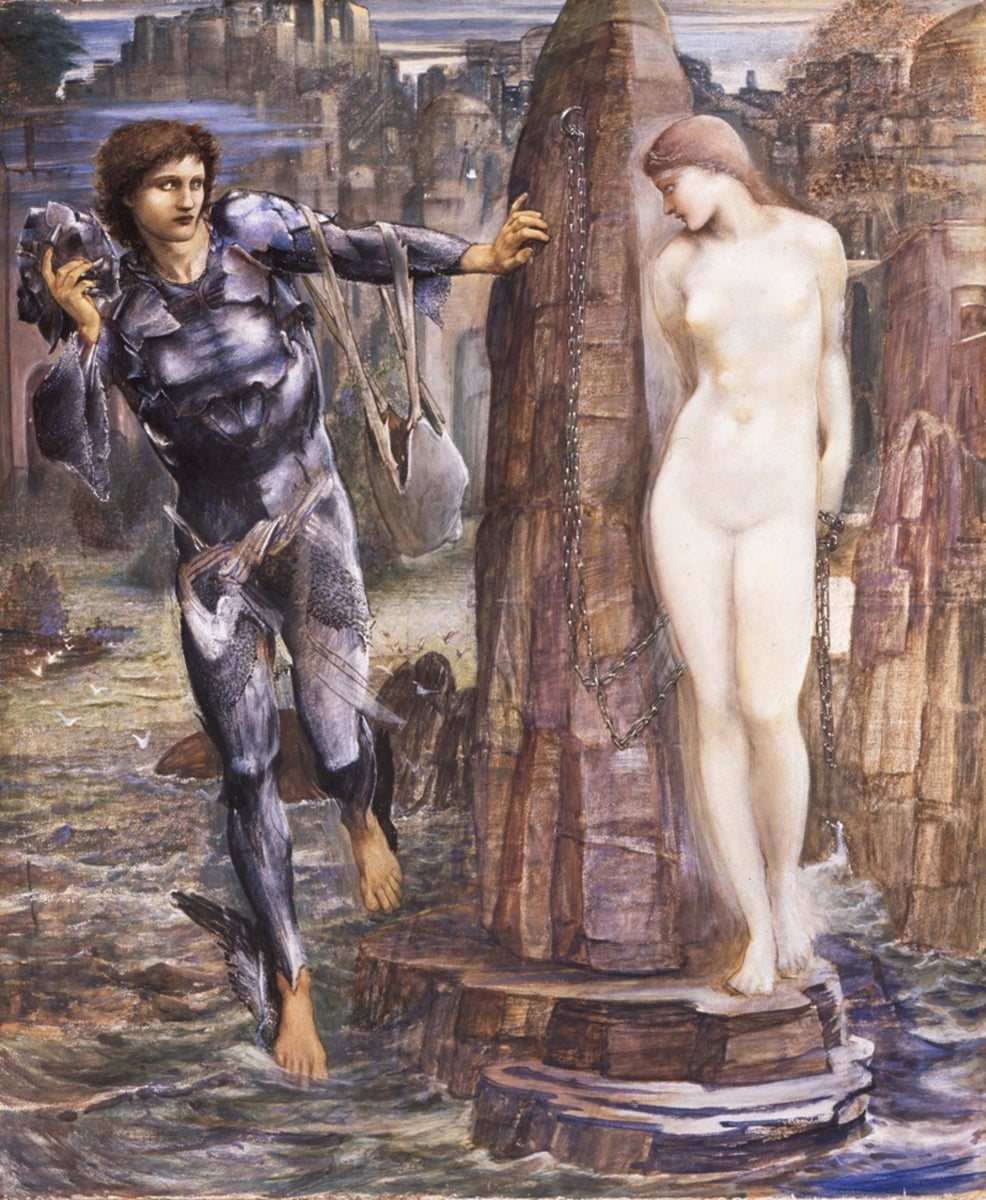 Le Rocher du Destin - Edward Burne-Jones - Alpha Reproduction