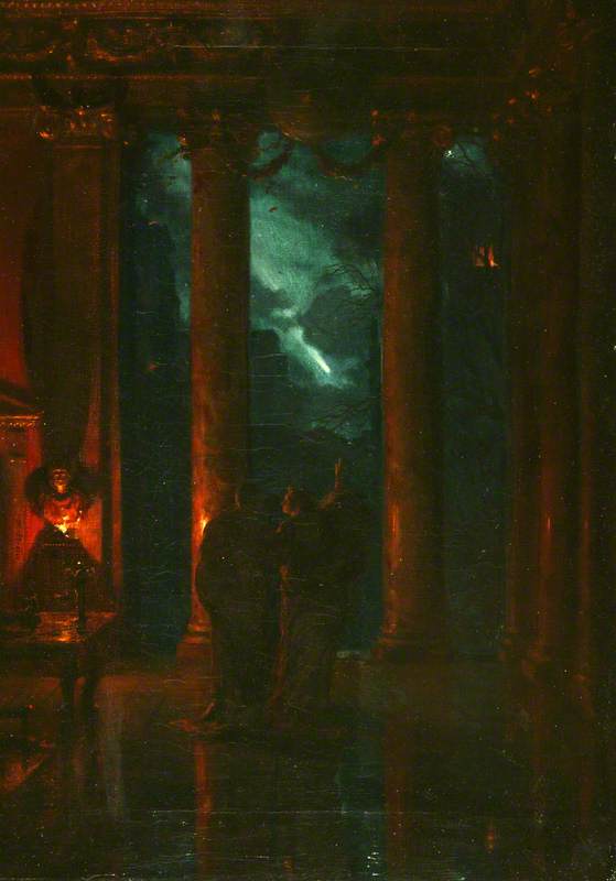 Étude pour « Les ides de mars » - Edward Poynter