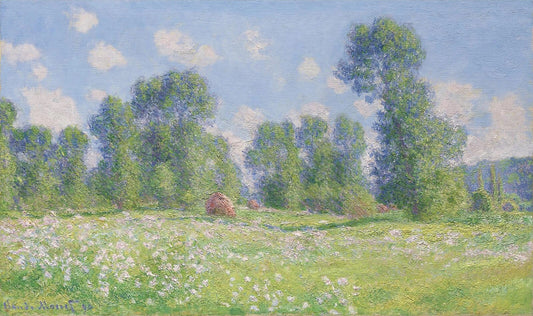 🌸 Forårseffekt i Giverny – Claude Monet (1890)