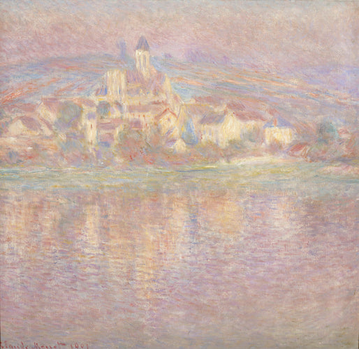 🌅 Solnedgangseffekt ved Vétheuil – Claude Monet (1901)
